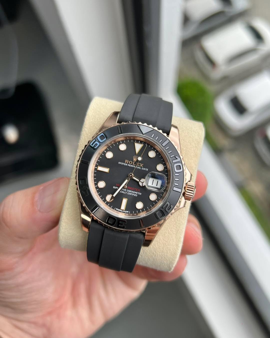 ساعة Rolex Rapper Yacht-Master Rose_gold_ offer