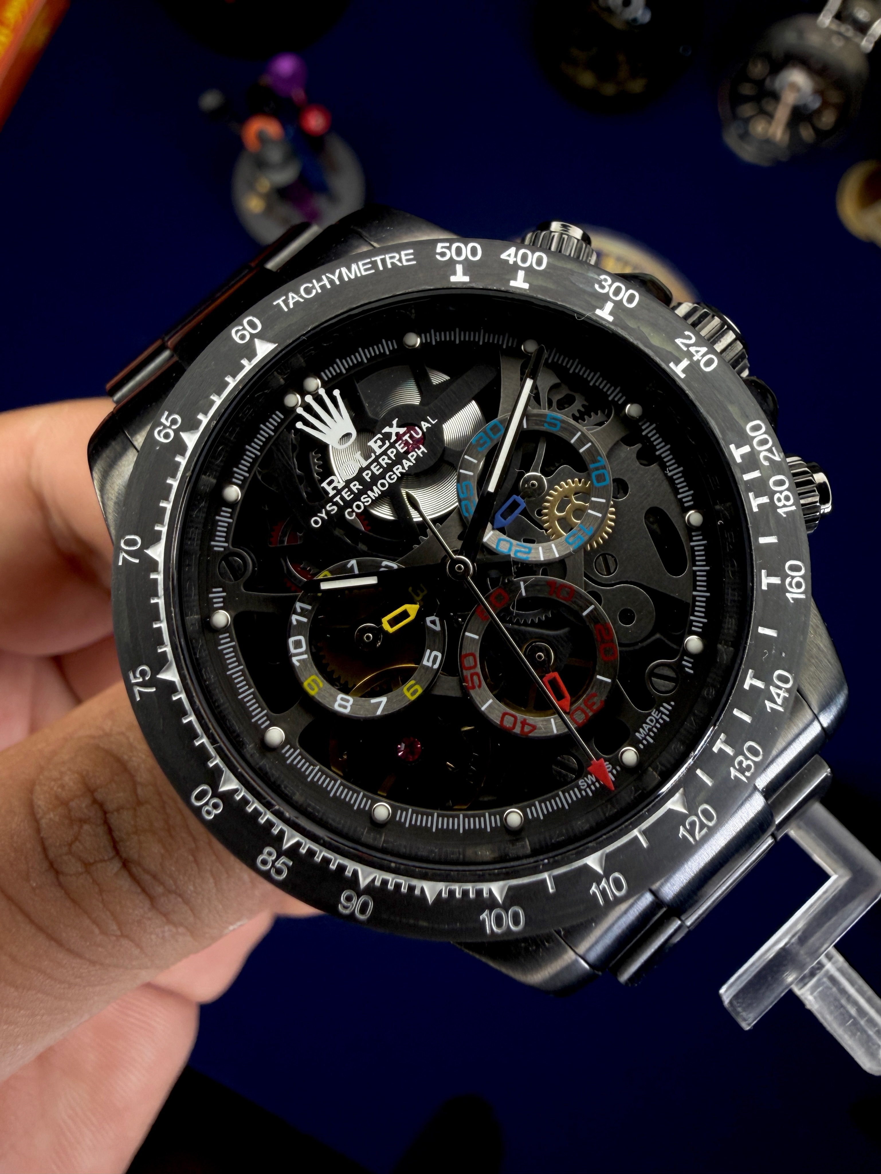 ساعة Rolex Daytona Rubens Barrichello Chronograph Watch